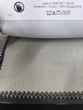 Fire Rated Can ulc / s109 Panel 2 Tone Wine Color With Black Grommets - 0803
