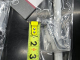 7/16" Cafe Rod 3 Sizes, White