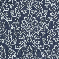 SA61504 146 DENIM DURALEE @HOME Fabric 52'' Embroidery