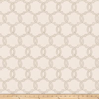 Embroidered sand / Fabric white, 03679