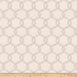 Embroidered sand / Fabric white, 03679