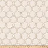 Embroidered sand / Fabric white, 03679