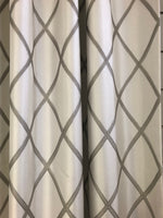 Ivory Sequin Diamond Pattern