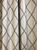 Ivory Sequin Diamond Pattern