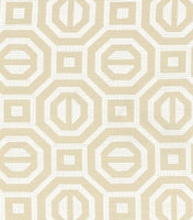 Multi-Purpose Decor Fabric-Georgian Geo/ Alabaster 54 wide