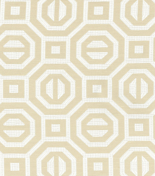 Multi-Purpose Decor Fabric-Georgian Geo/ Alabaster 54 wide