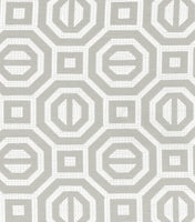 Williamsburg Multi-Purpose Decor Fabric-Georgian Geo/Smoke