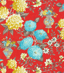 Waverly Fabric Fabric 54" Pattern Lightfoot Garden & Persimmon