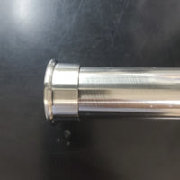 6 Foot 1 3/8" (35mm) Diameter Metal Curtain Rod Brushed Nickel