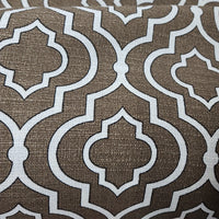 Mill Creek Fabrics Donetta Geometric Brown Drapery King Toronto