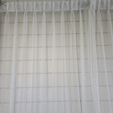 Pinch Pleated Sheer white, Drapery King Toronto