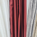 D.K. Home Curtains Woven Blackout Grommet Top Panel, Gray / beige Blend  52 W X 130 L