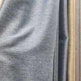 D.K. Home Curtains Woven Blackout, Thermal, Grommet Top Panel, Dark Gray  75 W X 96 L