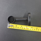 Ceiling, and Wall Bracket for 28mm, 1 1/8 Diamiter, Curtain Rod, Black