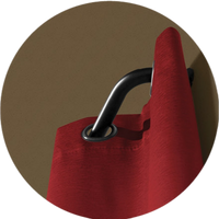 Perfect Wrap a round Blackout Double Curtain Rod and Hardware Set (Pewter) 48 X 84 in Wide