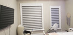 Privacy Stripe Blinds By Drapery King Toronto