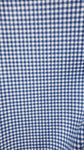 Blue Gingham Fabric Cotton 