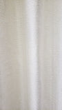 Milan Paisley Jacquard Curtain Inverted Pleat 96" Long Off White
