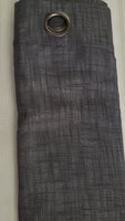 Grommet Linen Look Lined
Color Graphite 50 x 95 long Zenia