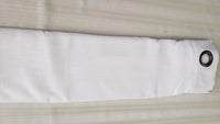 Grommet Linen Look Lined
Color White 50 x 95 long Zenia