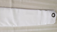 Grommet Linen Look Lined
Color White 50 x 108 long