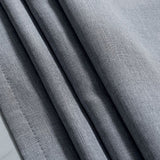 Clarkson 95-120 Inch Long Grommet 100% Blackout Window Curtain Panel in Grey (Single)