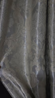 D.K. Home Curtains Silver / Sand Blackout Grommet Top Panel  75 W X 96 L