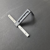 Channel Rod Joiner Single Wall L Brackets 28 mm
