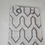 Ready Made Grommet, Curtain, Jacquard Drapery Panel 52 x 90 ( Set of 2 )
