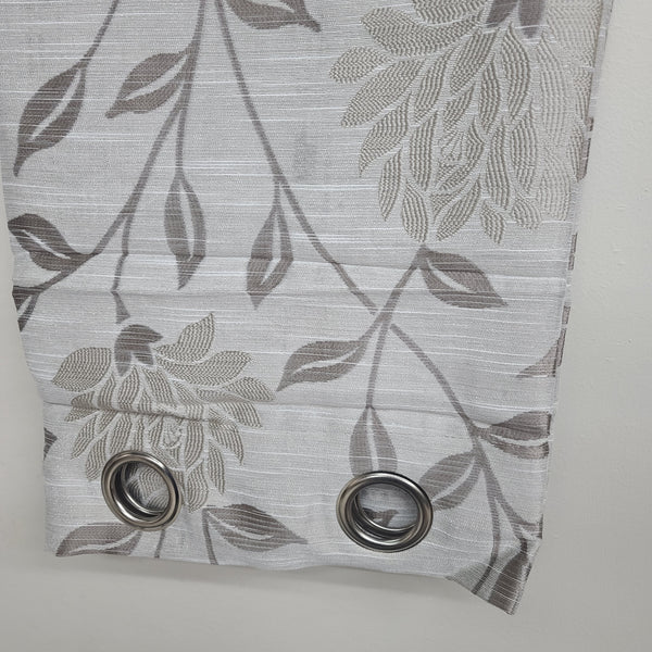 Ready Made Grommet, Curtain, Jacquard Drapery Panel 52 x 90 ( Set of 2 )