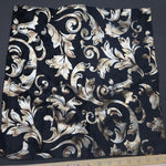 Velvet Gold Leaf Foil Black, 16 X 16