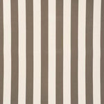 SCHUMACHER CABANA STRIPE TAUPE FABRIC