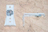 Single Center Support Product Number: 2077R   Return: 2 1/2" - 3 1/2"   Single Center Support for Traverse Rod  Sold by the piece.  