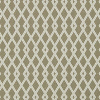 Robert Allen Graphic, Fret Drapery Fabric in Color Flax
