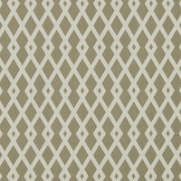 Robert Allen Graphic, Fret Drapery Fabric in Color Flax