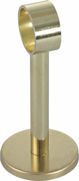 Ceiling - Wall Bracket ( Bright Brass / Shiny )  1 1/8" diameter (28mm) Extension
