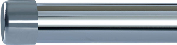 Finials For 1 3/8" (35mm) Diameter Rod Chrome, Drapery King Toronto