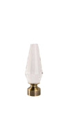 Crystal Spear, BAYVIEW: 28F4 – SATIN SILVER 7 Colors, 1 1/8" - 28 mm Collection