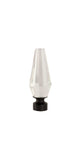 Crystal Spear, BAYVIEW: 28F4 – SATIN SILVER 7 Colors, 1 1/8" - 28 mm Collection