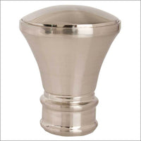Marcy 28F9 Available in: Black or Clear.  Package contains: Two (2) Finials Drapery King Toronto