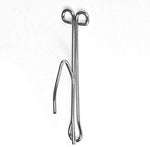 Graber style 3-Inch Slip On Drapery Hooks with 1-Inch Drop