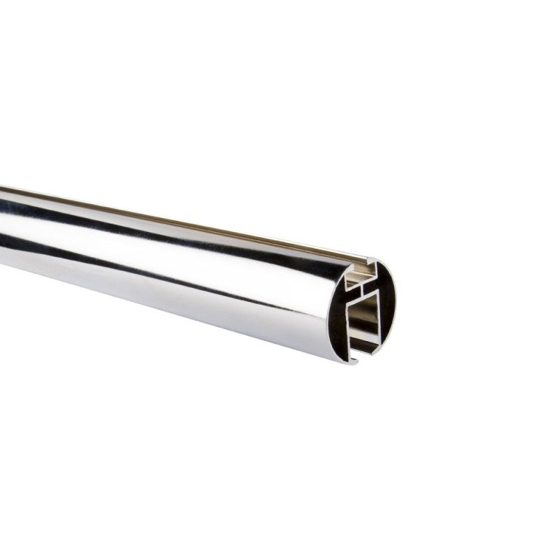 Channel Rod 96 Inch MANUAL CURTAIN Rod (1 1/8