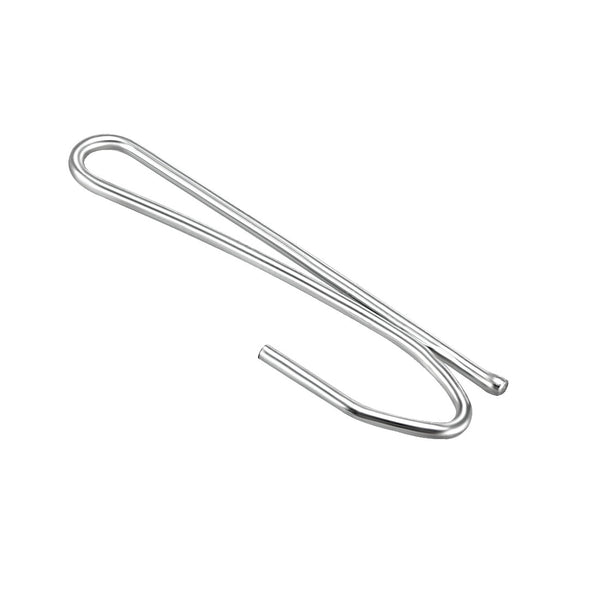Metal Curtain Hooks Single Prongs (20pcs)