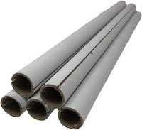 18" Drapery Hanger and Tubes 11.5Ga - White