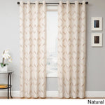 Softline Roxy Grommet Top Curtain Panel by Softline Natural at Drapery King Toronto