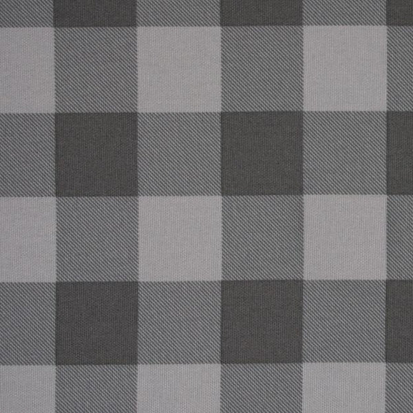 Buffalo Checks Lt Grey / Dark Grey Pattern Tartan 100% cotton 15 Mtr pc