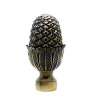 Pineapple Finial For Curtain Rod (28mm) 1 1/8 inch Diameter