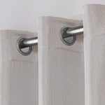 Thermal Lined Curtains Woven Blackout, Grommet Top Panel 