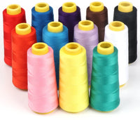 Sewing / Serger Thread Assorted (1500 yd Each)  Black Color