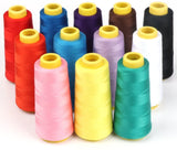 Sewing / Serger Thread Assorted (1500 yd Each) Ivory Color